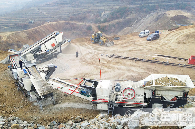 移動磕石一體機器價格是多少，哪里有賣？