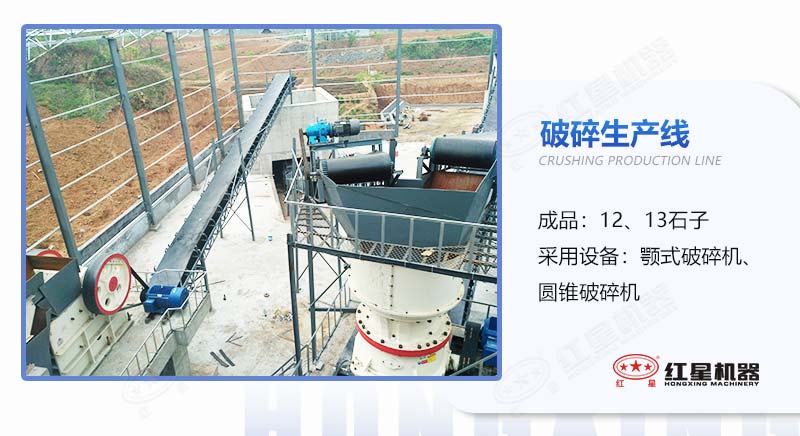 固定碎石設(shè)備雙機(jī)方案之一生產(chǎn)現(xiàn)場 固定碎石設(shè)備雙機(jī)方案之一生產(chǎn)現(xiàn)場