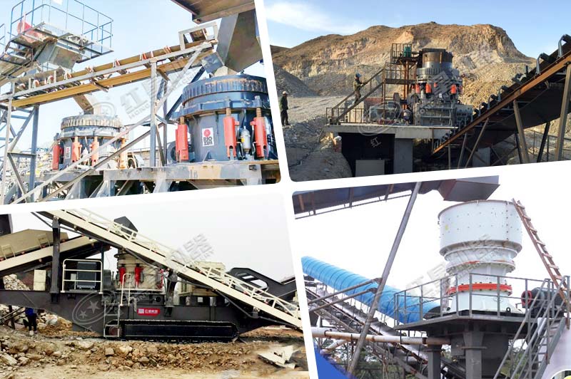 多個地區(qū)圓錐破碎機破碎礦石現(xiàn)場 多個地區(qū)圓錐破碎機破碎礦石現(xiàn)場