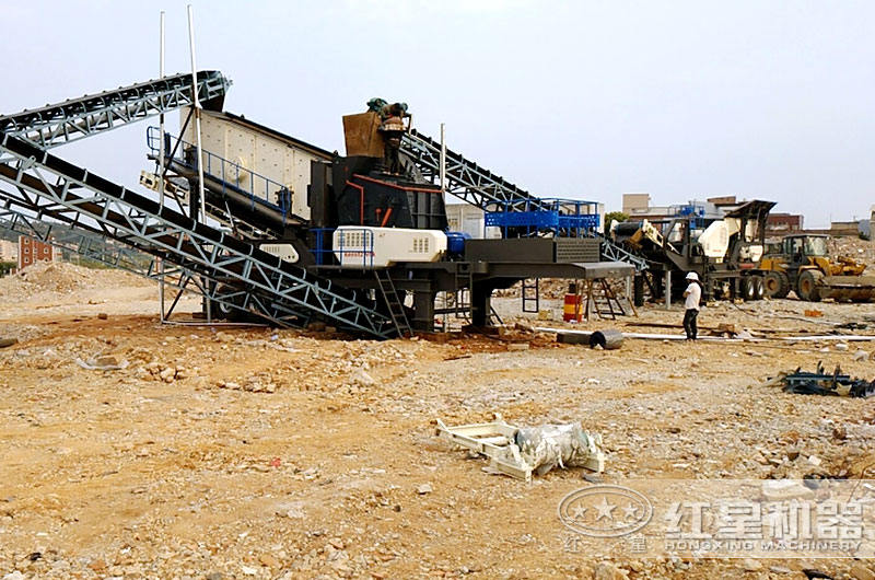 泉州移動砂石機器已經處理了三十多處建筑垃圾 泉州移動砂石機器已經處理了三十多處建筑垃圾