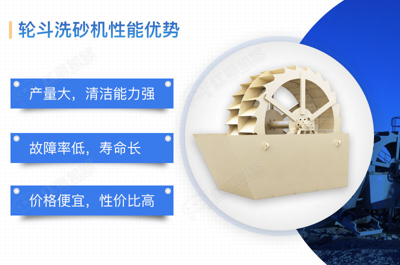 輪斗洗砂機優(yōu)勢 輪斗洗砂機優(yōu)勢