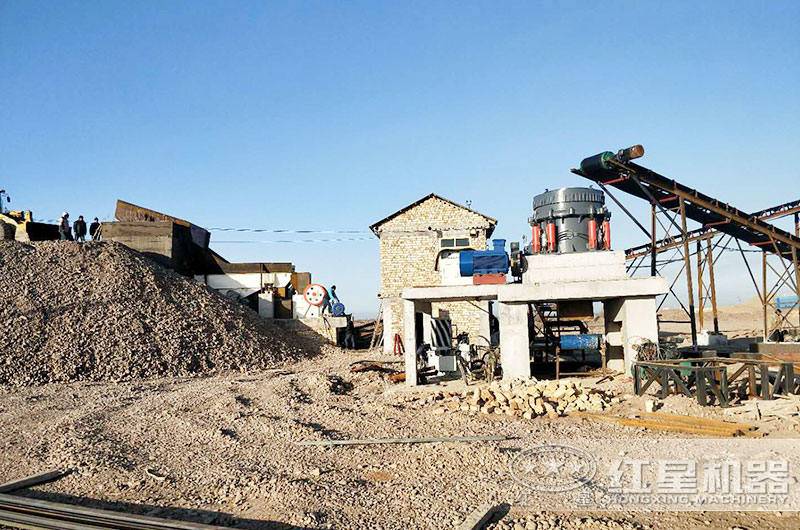 鄂破+圓錐破安裝現(xiàn)場(chǎng) 鄂破+圓錐破安裝現(xiàn)場(chǎng)