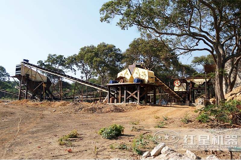 大型砂石骨料生產(chǎn)線需要哪些設(shè)備？有沒(méi)有設(shè)計(jì)圖