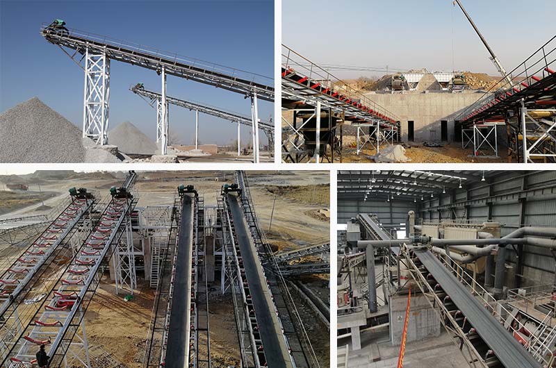 膠帶輸送機客戶作業(yè)現(xiàn)場 膠帶輸送機客戶作業(yè)現(xiàn)場