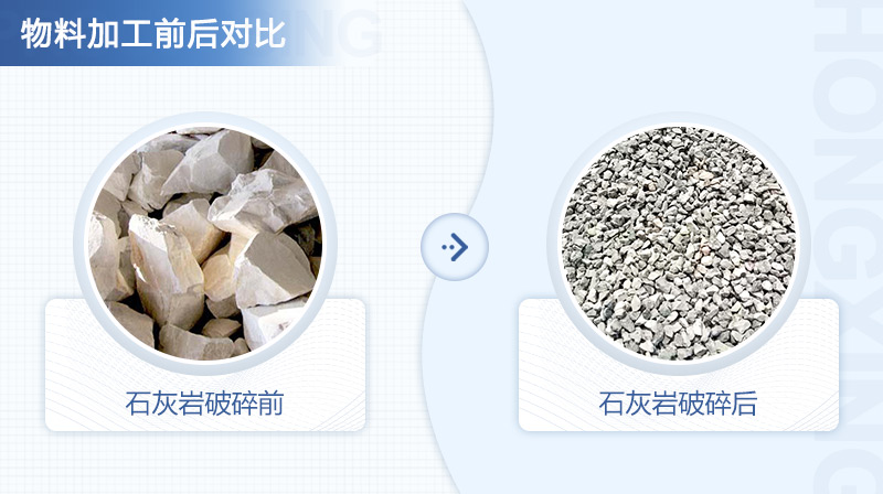 處理石灰?guī)r的日產(chǎn)500方砂石生產(chǎn)線機(jī)器怎樣配？