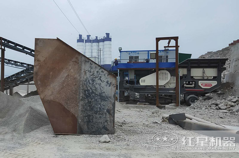 移動(dòng)石子破碎一體機(jī)處理建筑垃圾后可以用來作為路基回填嗎？