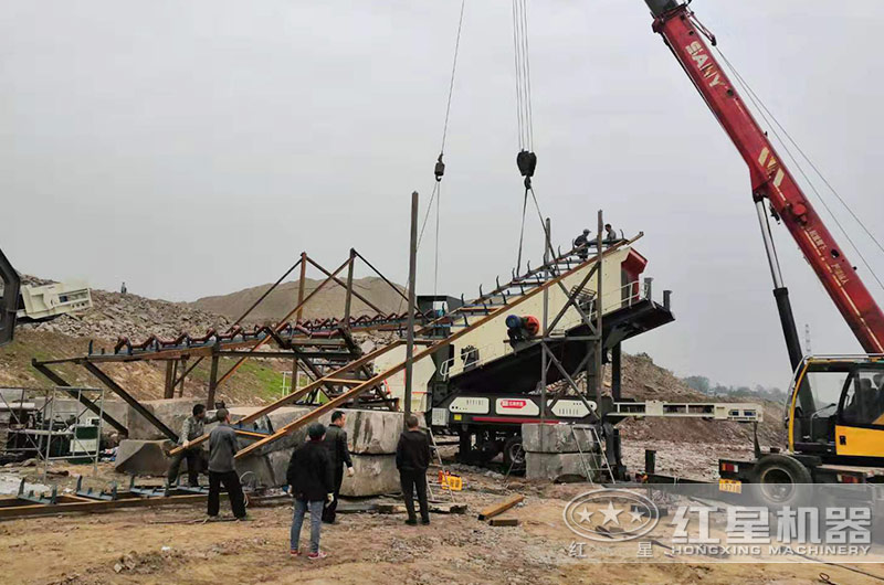 時(shí)產(chǎn)150T左右的河卵石移動(dòng)式制砂機(jī)單價(jià)是多少？能不能分期付款？