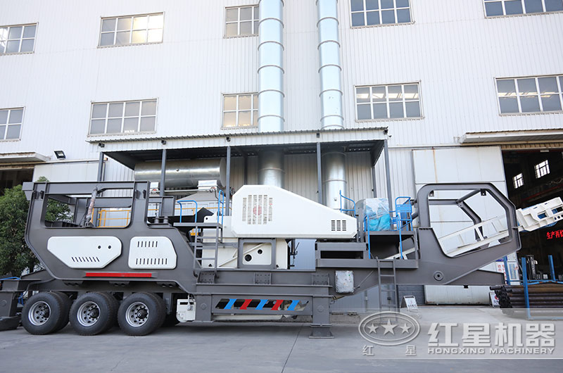 輪胎車身與顎破搭配的移動(dòng)破碎機(jī) 輪胎車身與顎破搭配的移動(dòng)破碎機(jī)